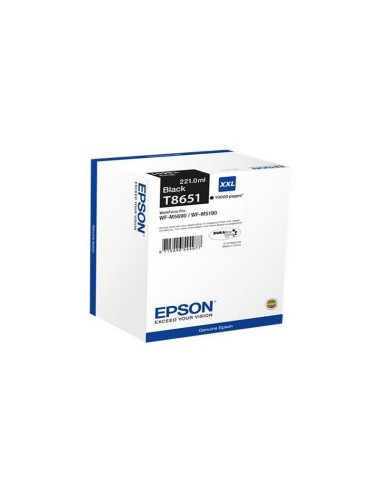 CARTUCHO EPSON WF-M5690 T8651 NEGRO