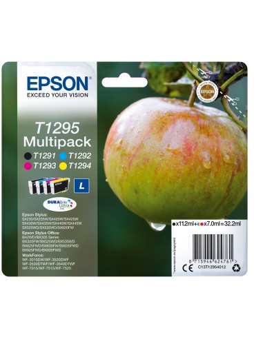 CARTUCHO EPSON SX420W NEGRO T1291