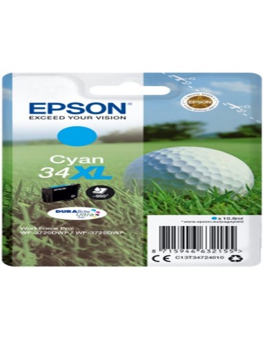 CARTUCHO EPSON 34XL CIAN