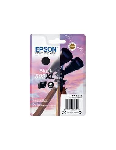 CARTUCHO EPSON 502XL NEGRO 550 PAG.