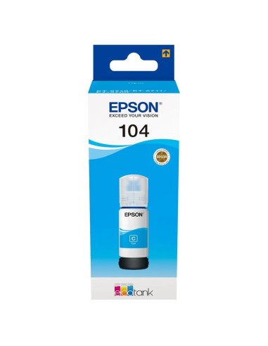 TANQUE CIAN EPSON ECOTANK N.º 104