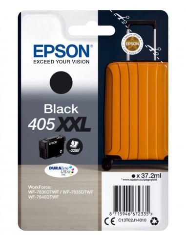 CARTUCHO EPSON 405XXL NEGRO 2200 PÁGS.