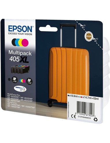 CARTUCHO EPSON 405XL PACK 4 COLORES 1100 pag