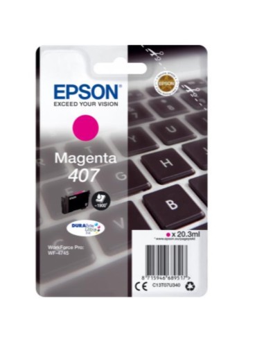 CARTUCHO EPSON 407 MAGENTA WF4745