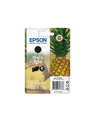 CARTUCHO EPSON 604 NEGRO 3.4ml