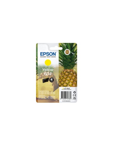 CARTUCHO EPSON 604 AMARILLO 2.4ml