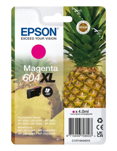 CARTUTX EPSON 604XL MAGENTA PARA WF-2950