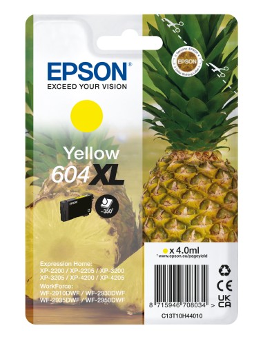 CARTUTX EPSON 604XL AMARILLO PARA WF-2950