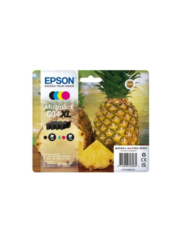 CARTUCHO EPSON 604XL PACK 4 COLORES EPSON WF-3820/4820DWF