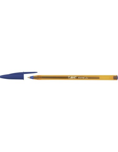 BOLIGRAFO BIC CRISTAL FINE AZUL TRAZO 0,30MM