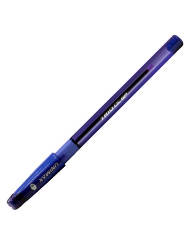 BOLIGRAFO PLUS OFFICE TRIO VIOLETA 1.0MM