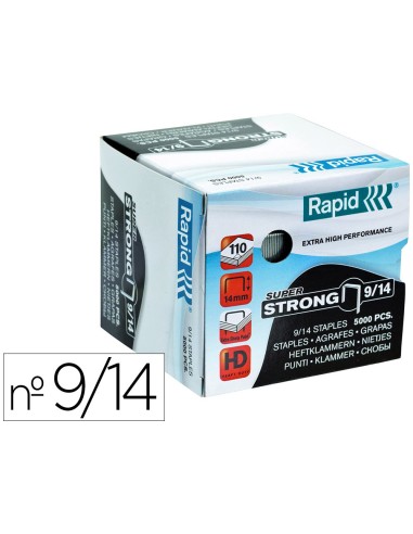 GRAPAS RAPID SUPER STRONG GALVANIZADAS 9/14 DE 5000u