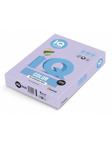 PAPEL COLOR IQ LAVANDA A4 80GR P.500 HOJAS ** LIQUIDACIÓN**