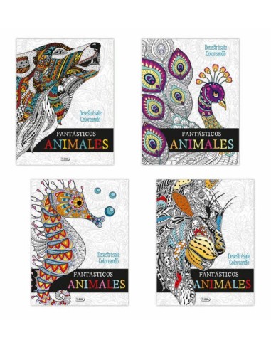 CUADERNO PARA PINTAR MANADALAS ANIMALES