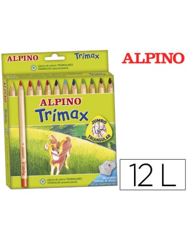 COLORES ALPINO TRIMAX JUMBO 12 COLORES