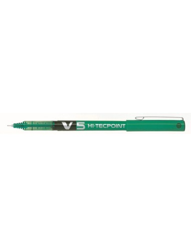 ROLLER PILOT V5 HI-TECPOINT 0,5 VERDE