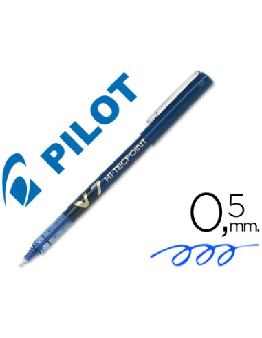 ROLLER PILOT BX-V7 HI-TECPOINT COLOR AZUL