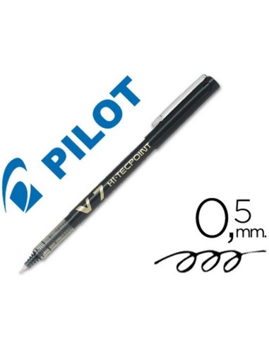 ROLLER PILOT BX-V7 NEGRO HI-TECPOINT