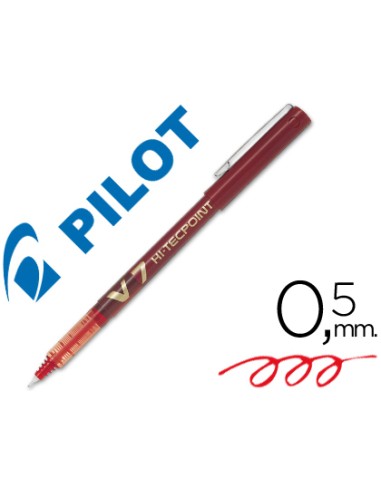 ROLLER PILOT BX-V7 ROJO HI-TECPOINT