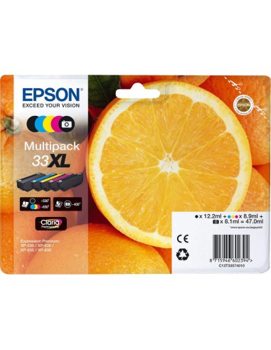 CARTUCHO EPSON 33XL PACK 5 COLORES