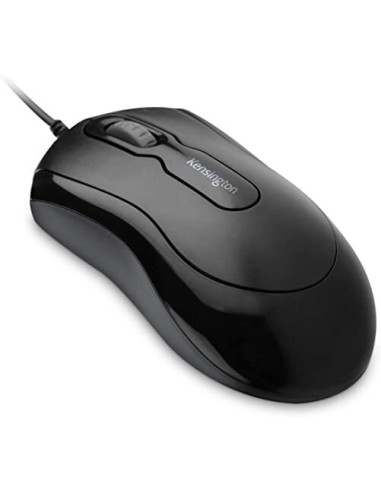 MOUSE KENSINGTON NEGRO CON CABLE USB