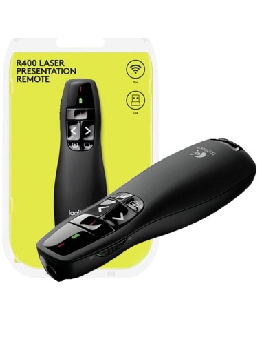 PRESENTADOR DIAPOSITIVAS LOGITECH USB WIRELESS NEGRO