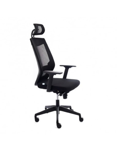 SILLA OPERATIVA DE OFICINA ROCADA RD-908-4 NEGRA.