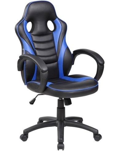 SILLA GAMING STUDENT ROCADA NEGRA/AZUL