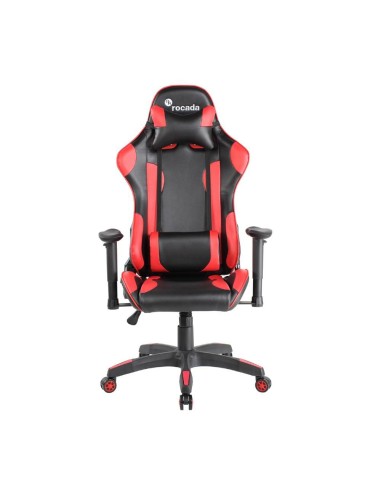 SILLA ROCADA GAMING NEGRO/ROJO