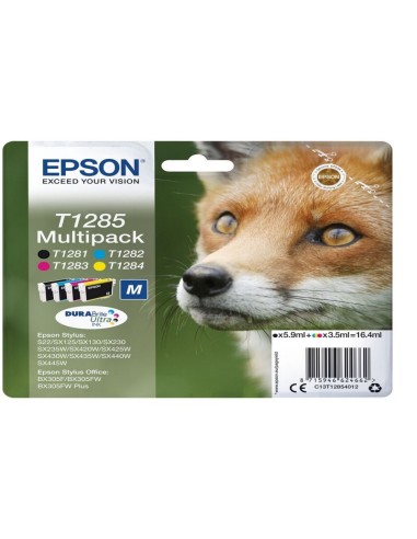 PACK 4 COLORES EPSON T1285 SX125