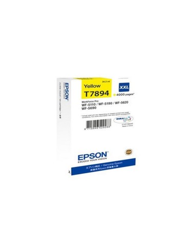 CARTUCHO EPSON AMARILLO T7894 XXL