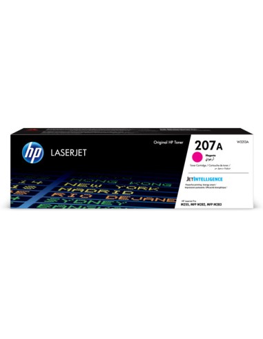 TONER HP 207A MAGENTA W2213A 1250 pág.