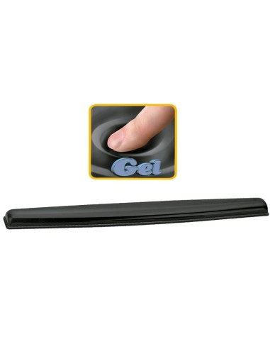 REPOSAMUÑECAS TECLADO GEL FELLOWESS COLOR NEGRO